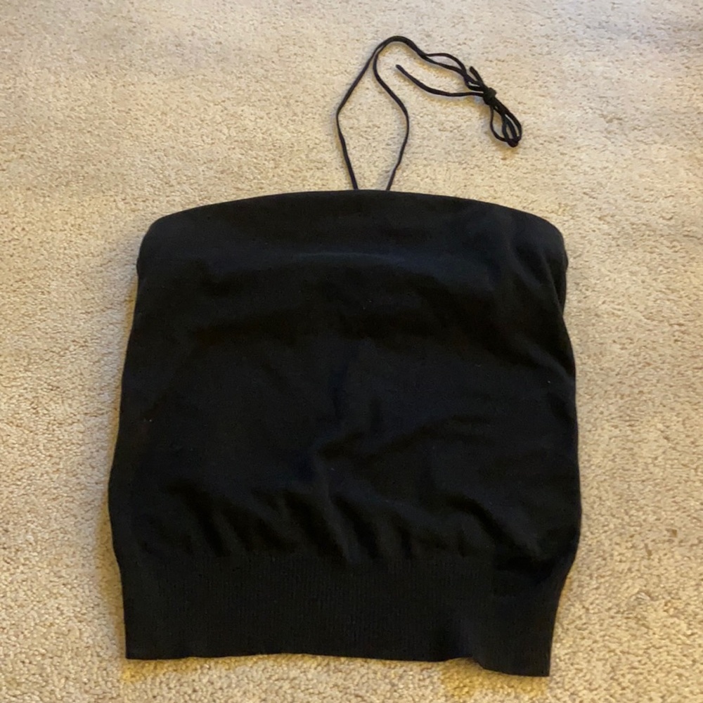 Cotton fabric mix tube top